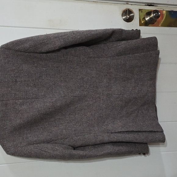 VonFurstenberg Prince Egon Collection Mens Wool Blazer Sports Coat Gray/Tan 40R - Picture 6 of 15